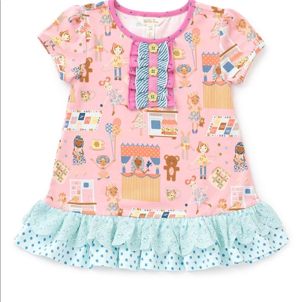 BNWT Matilda Jane Puppet Show Top, Sz 8